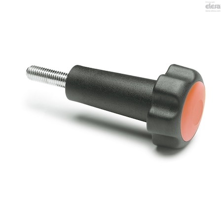 Elesa Zinc-plated steel threaded stud, VTL.50/80 p-M10x50-C2 VTL-p